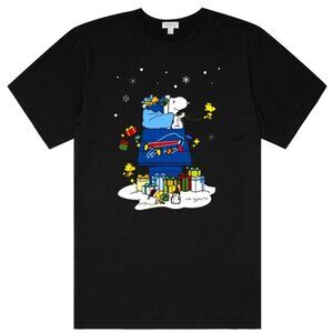 Snoopy Buffalo Bills Santa Funny NFL Christmas Fan Gift Graphic T-shirt 05